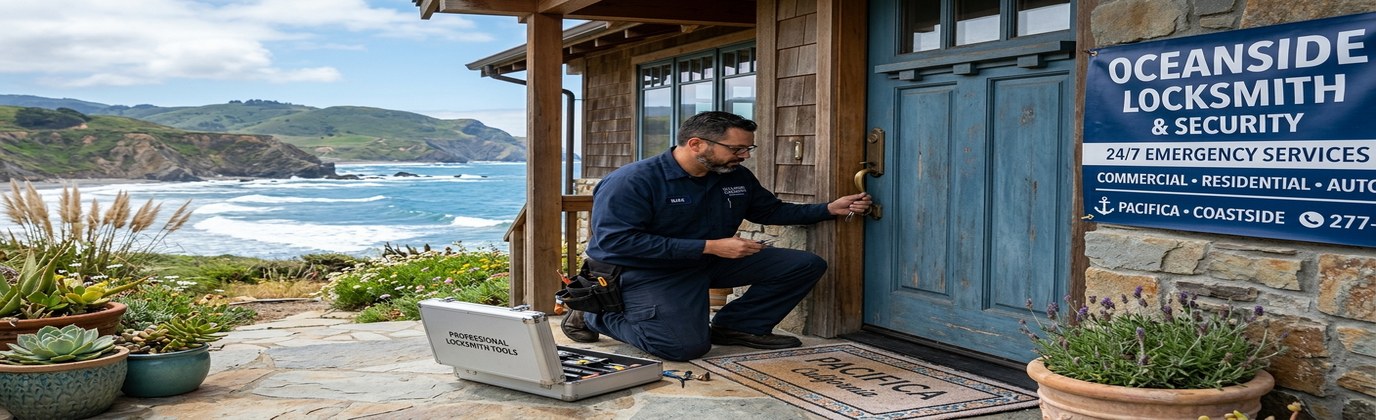 Pacifica CA locksmith services overview banner